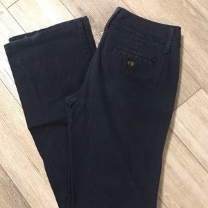 Navy Khaki Pants, Juniors Size 3 Long